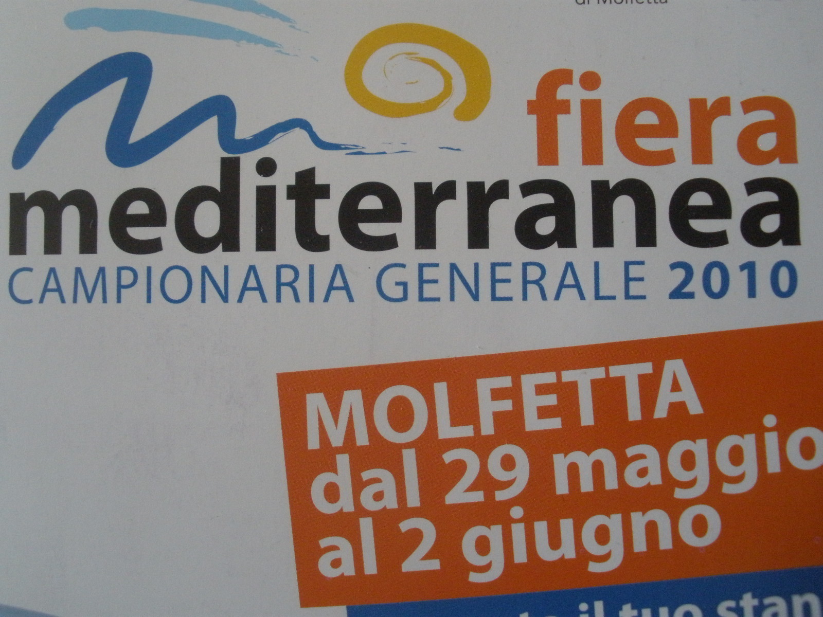 A Molfetta la fiera mediterranea